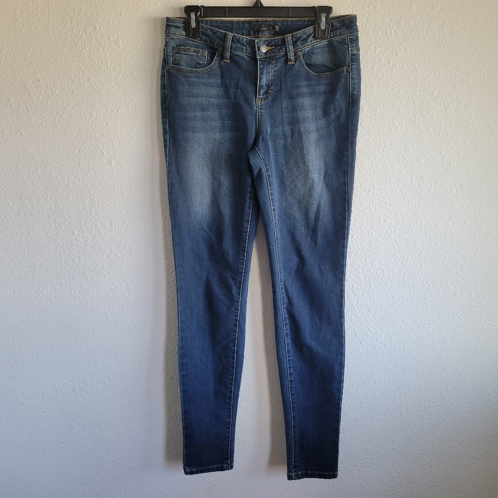 Prana Skinny Denim Jeans Womens Size 6/28 Tall